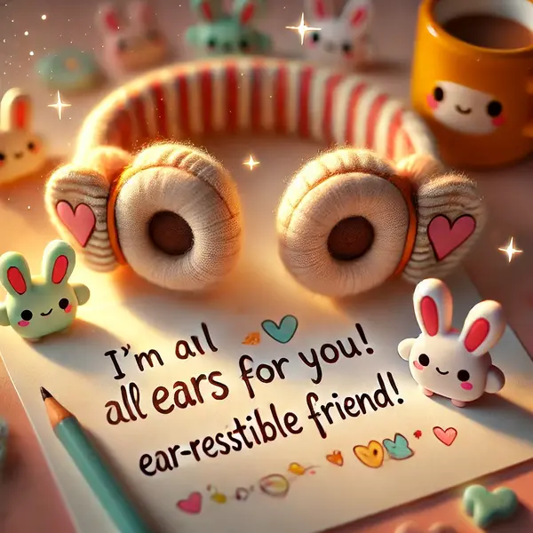 Cute Ear Puns for Friends