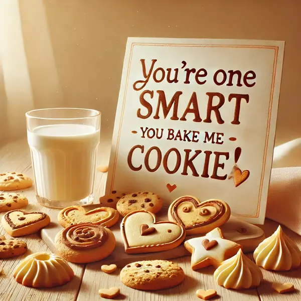 Sweet cookie puns that melt hearts