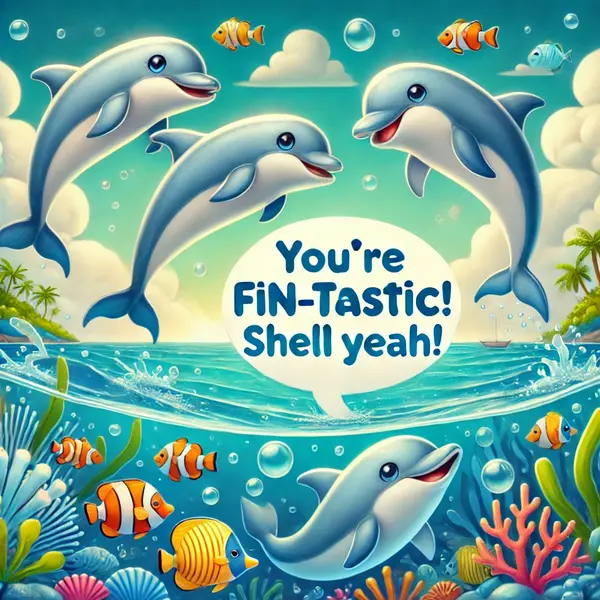 Cute Dolphin Puns For Kids