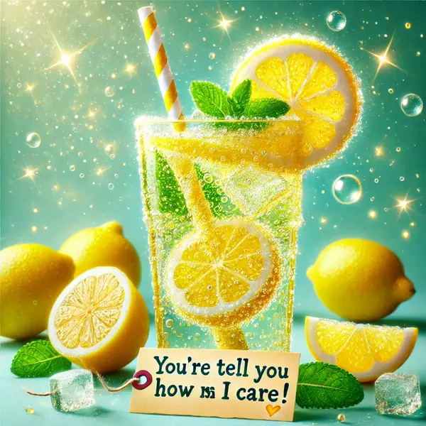 Fizzy Lemon Soda Wordplays