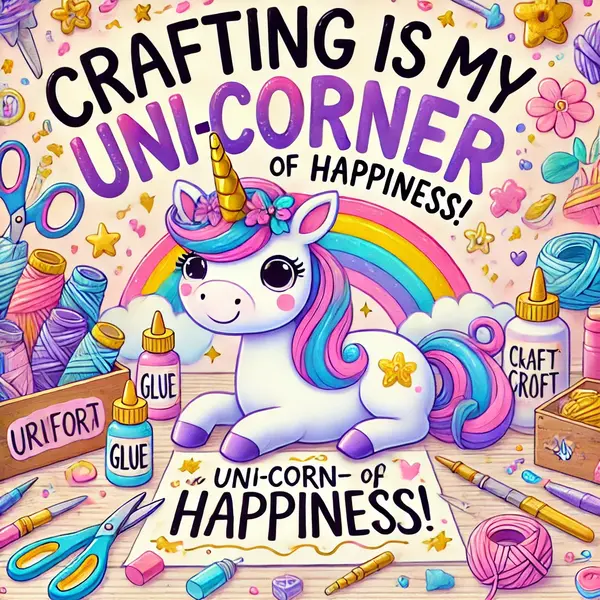 Creative Unicorn Puns for Crafts