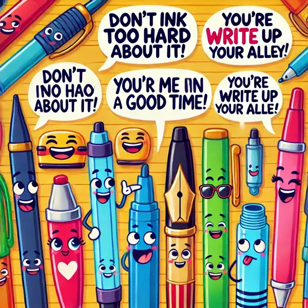 Funny Pen Puns to Share with Friends