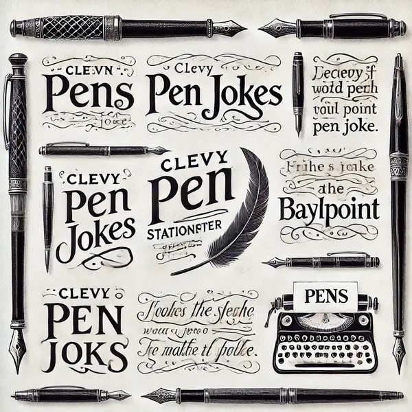 Witty Pen Jokes for Smart Humor