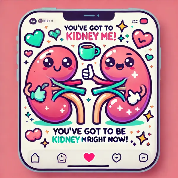 Kidney Humor For Social Media Captions