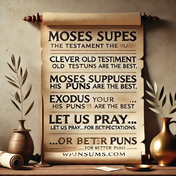 Clever Old Testament Puns That Inspire Humor