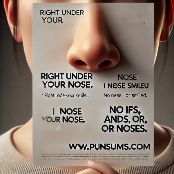 Short Nose Puns For Quick Laughs