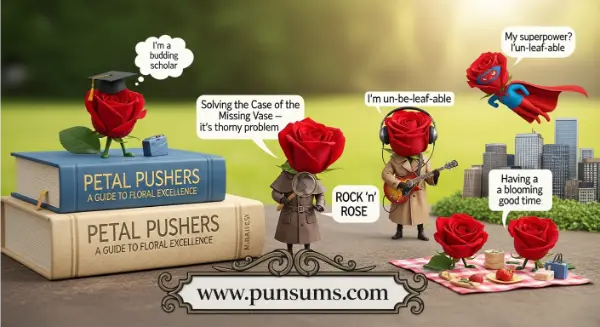 Creative Rose Puns for Everyday Life