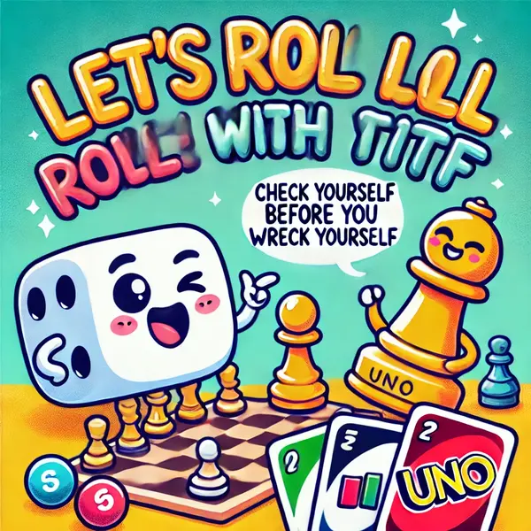 Entertainment themed visual puns