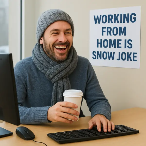Work and office winter puns