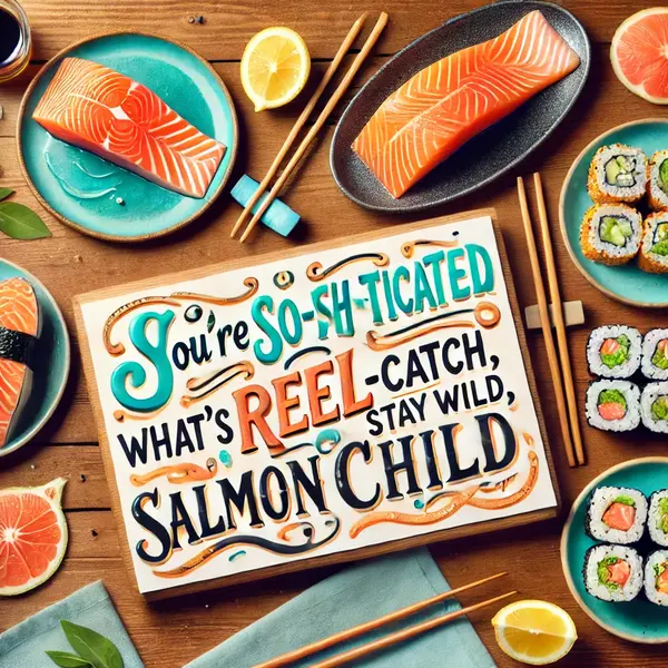 Playful Salmon Jokes for Food Lovers