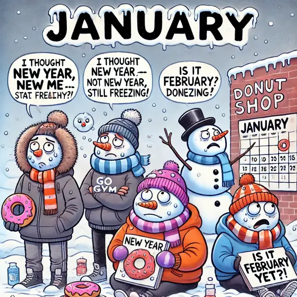Funny takes on January jokes