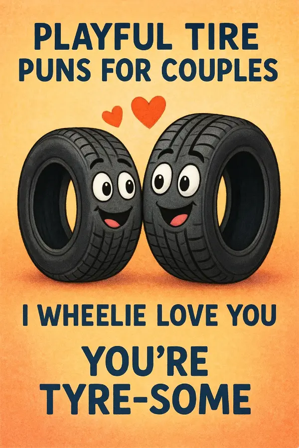 Playful Tire Puns For Couples