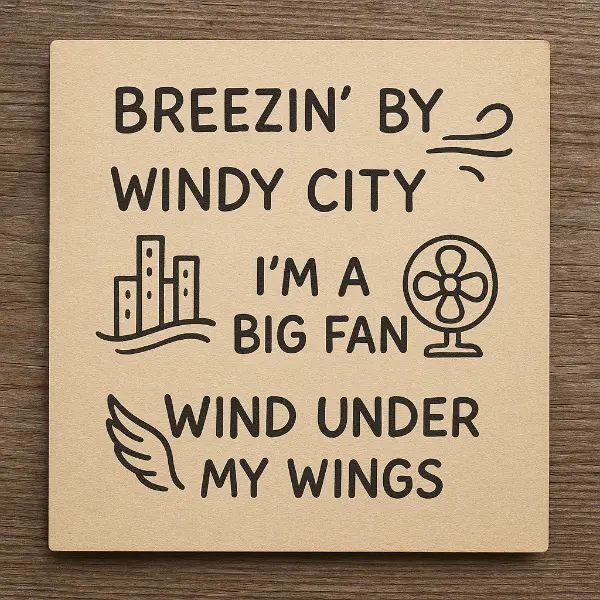 Breezy Wind Puns for Social Media