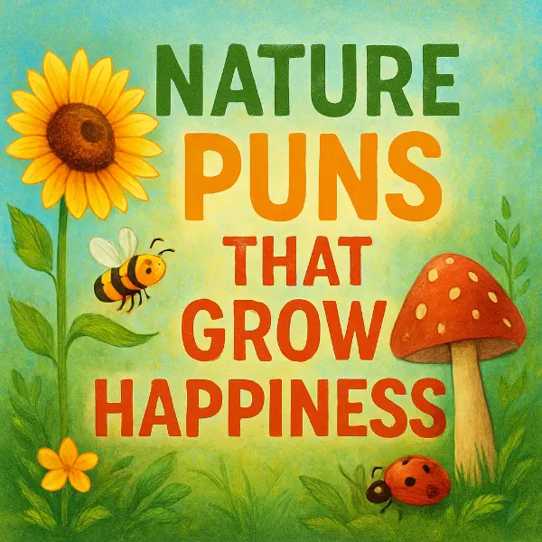 Nature Puns That Grow Happiness