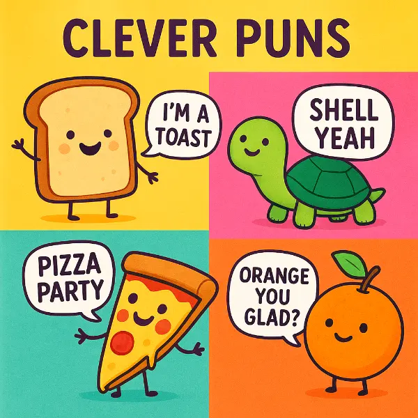Clever puns examples to enjoy with friends