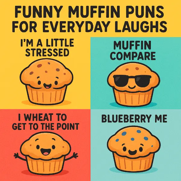 Funny Muffin Puns For Everyday Laughs