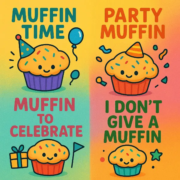 Muffin Puns For Parties And Celebrations