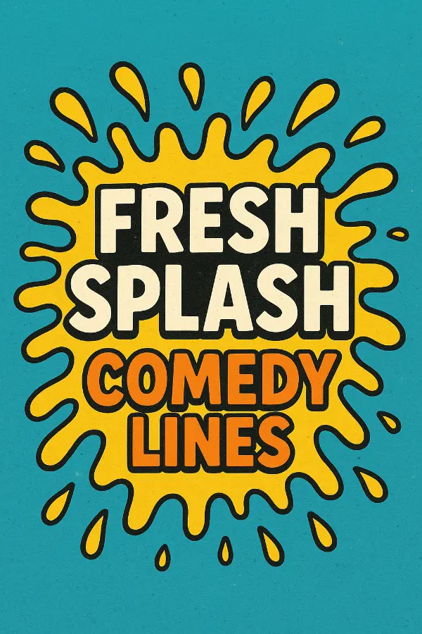 Fresh Splash Comedy Lines