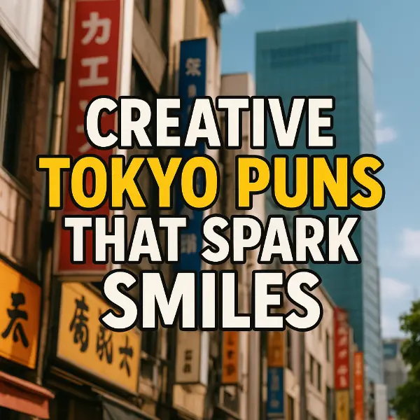 Creative Tokyo Puns That Spark Smiles