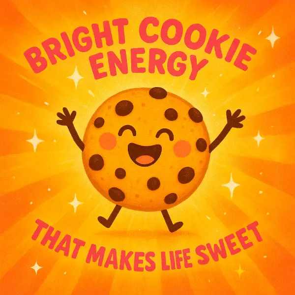 Bright Cookie Energy that Makes Life Sweet