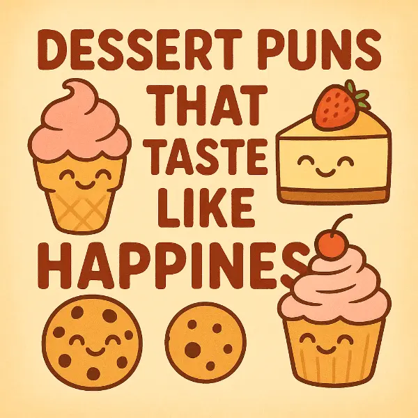 Dessert Puns That Taste Like Happiness