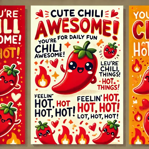 Cute Chili Puns For Daily Fun