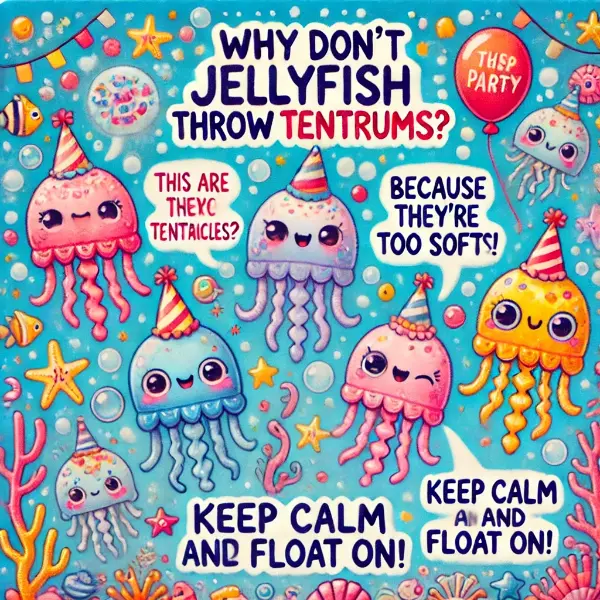 Lighthearted Jellyfish Jokes for Parties
