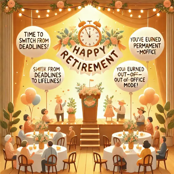 Clever Retirement Puns For Speeches