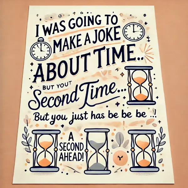 Clever puns about time that never get old