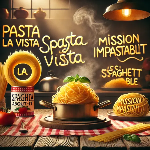 Classic Fun With Spaghetti Wordplay