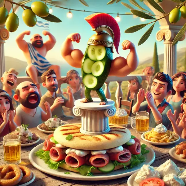 Greek Food Humor