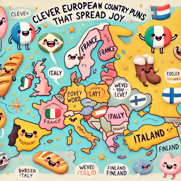 Clever European Country Puns That Spread Joy