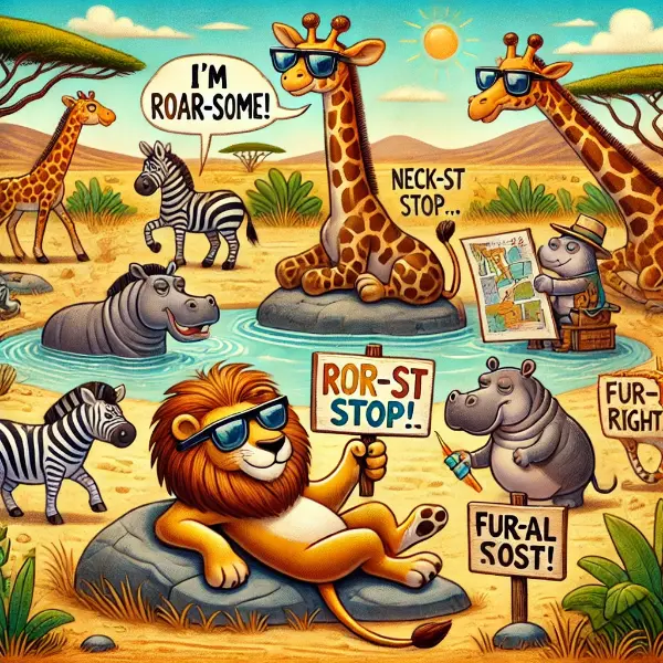 Safari Animal Puns That Keep Adventure Alive