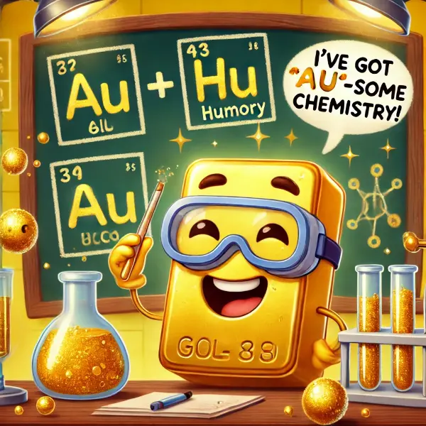 Science Gold Puns That Are Chemically Brilliant