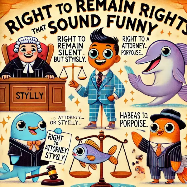 Punny Legal Rights That Sound Funny