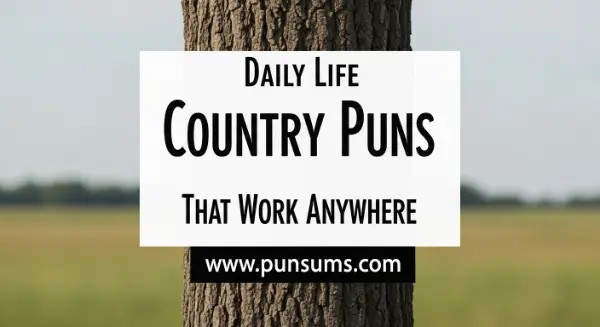 Daily Life Country Puns That Work Anywhere