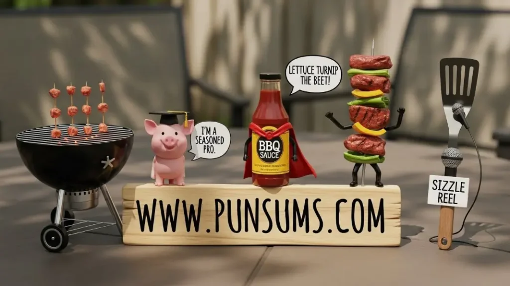 Clever BBQ Puns For Social Media Captions