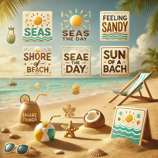 Sunshine Filled Beach Puns