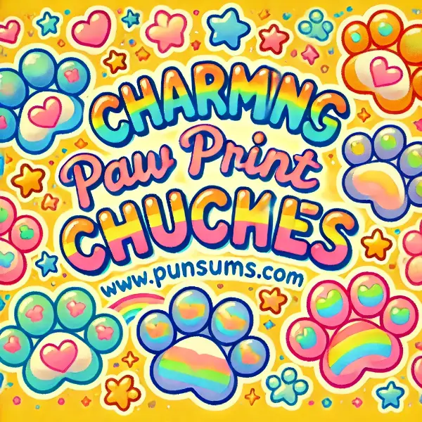 Charming Paw Print Chuckles