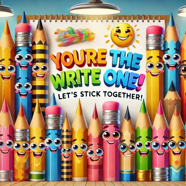 Friendship Pencil Puns To Share With Besties