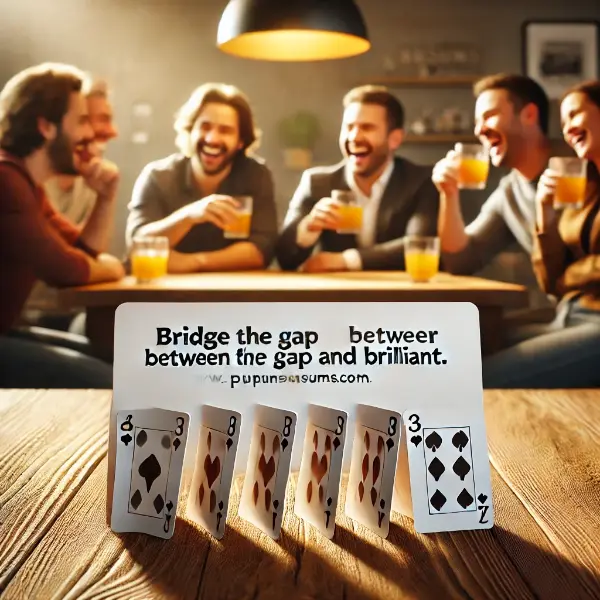 Clever bridge wordplay to impress friends