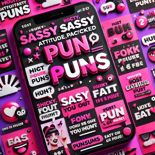 Sassy And Attitude Filled Puns