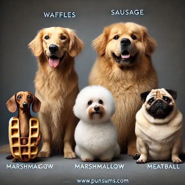 Food Inspired Funny Dog Names