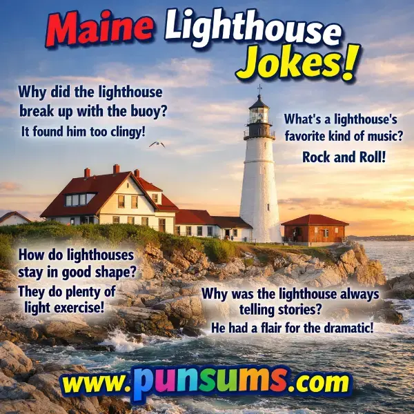 Maine Lighthouse Jokes