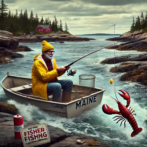Maine Fishing Humor