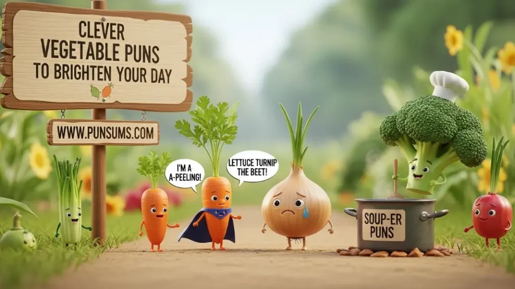 Clever Vegetable Puns to Brighten Your Day