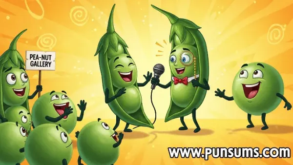 Clever pea jokes for smart laughs