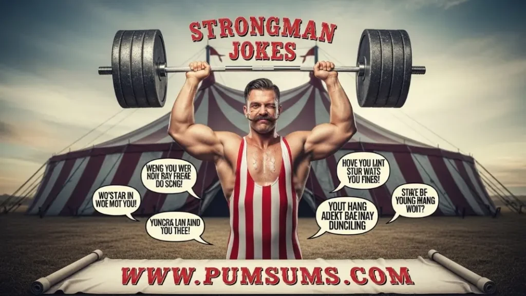 Strongman Jokes Packed With Punch
