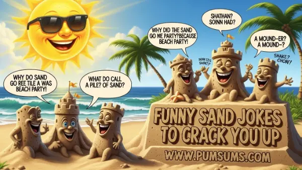 Funny Sand Jokes to Crack You Up