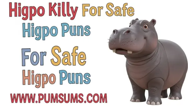 Hippo puns for kids that are silly and safe